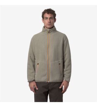 K-way para hombre. K3132PW Polar Pascal Sherpa Reversible verde (XXL), Casual, Poliéster
