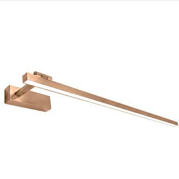 Lámpara De Pared Toolight Swe039-1w 80cm Brush Copper Led
