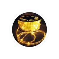 rollo 48m tubo led flexible amarillo