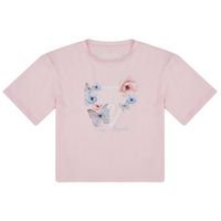 guess camiseta midi ss t shirt para nina