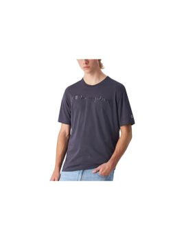 Camisa Champion SS Hombre Gris