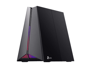 Router gaming - TP-Link Archer GE550, 9220 Mbps, Tri-Band Wi-Fi 7, Negro
