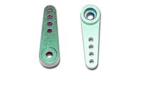 2 pcs brazo de servo de metal votik de 10 mm a 19 mm para 9495 9497 8525 8460 8462 accesorios de servo rc