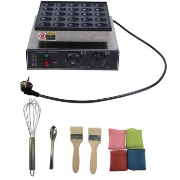 Fabricante De Waffleera Eléctrica De 950w Con Enchufe Europeo De 220v - Molde De Waffle Y Sartén Para Cocinar Panqueques En La Cocina