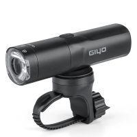 faro para bicicleta giyo 800lm con 6 modos de iluminacion lente giratoria carga usb resistente al agua ip66 luz anti
