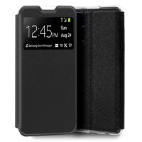 cool funda flip cover liso negra para oppo find x5 lite