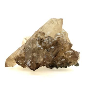 Cuarzo Ahumado - Pierre Natural De Francia, Chamonix - Curación Y Protección Pierre, Propiedades De Curación - 1215.0 Ct - Certificado De Autenticidad