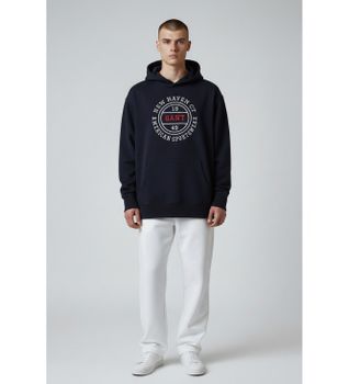 Gant para hombre. 2067110 Sudadera Graphic marino (M), Casual, Algodón