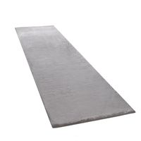 alfombra de piel fluffy gris  80x300 cm