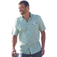 atlas for men camisa manga corta af820 para hombre