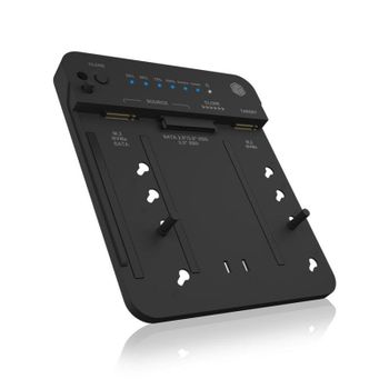 Base de conexión ICY BOX IB-2913MCL-C31 para HDD, SSD y M.2 USB-C