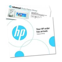 papel fotografico hp advanced brillante 102 x 305 mm 250 gm 10 hojas