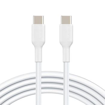 Cable USB-C Carga Rápida de 87W 1.80m Blanco
