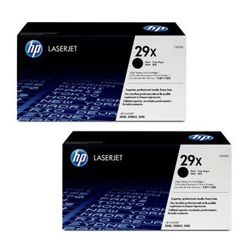 Original Multipack HP LaserJet 5100se Printer Toner Cartridges (2 Pack) -C4129X