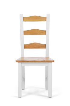 Somerset Oak and White Dining Chairs - Oak and White