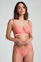 hunkemoller tanga robijn naranja