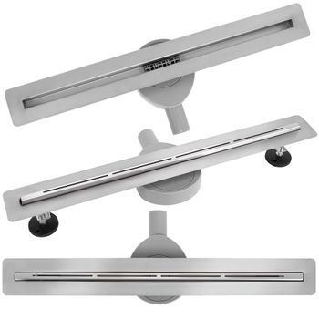 Drenaje Lineal Rea Filo 60 Brush Steel
