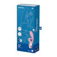 satisfyer hug me vibrador de conejo azul grisaceo 1un