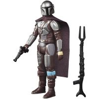 figura de accion hasbro star wars the mandalorian beskar 10 cm retro collection