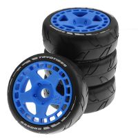 4pcs neumaticos de rally para carretera ruedas 17mm hex para arrma zd racing hsp hnr x3gt 17 18 coche de control remot