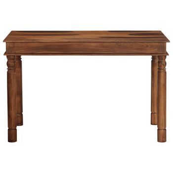 Mesa De Comedor | Mesa De Cocina Madera Maciza De Acacia 120x60x77 Cm