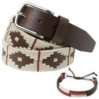 pelpe cinturon polo br cinturon argentino fbm crudo para hombre