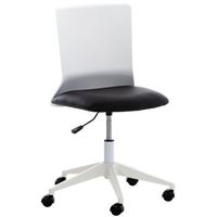 silla de oficina apolda simil cuero negro 61x61x92 cm clp