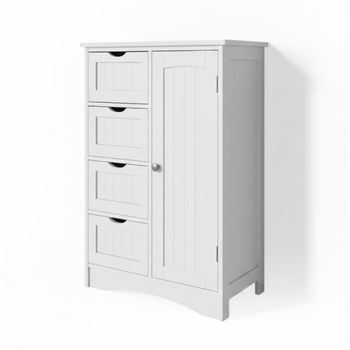 Armario De Baño Bianco 55 X 81 Cm Vicco