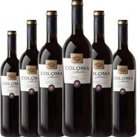coloma seleccion merlot joven vino tinto espana pack 6 botellas 75 cl 145 vol