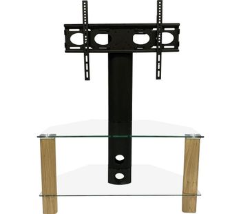 Century 800 mm TV Stand with Bracket - Light Oak