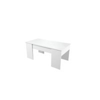 mesa de centro elevable blanco artik