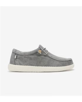 de WALK IN PITAS 54 WP150 WALLABI WASHED ZAPATO WALLABI UNISEX DE ALGODON - G GRIS