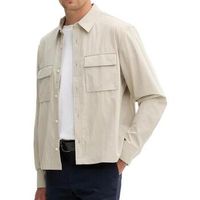 calvin klein jeans camisa manga larga nylon para hombre