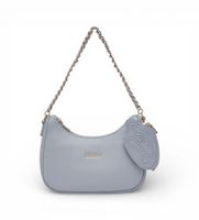 liu jo para mujer aa6180-e1012 bolso hobo pequeno con monedero azul osfa casual poliester