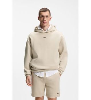 BOSS para hombre. 50558991 Sudadera Globe beige (M), Casual, Algodón