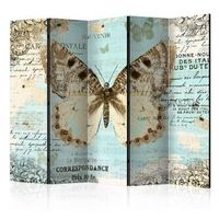 biombo - postcard with butterfly ii 225x172 cm