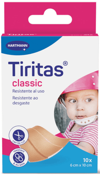 Tiritas Classic Continuas 6x10 cm 10 uds