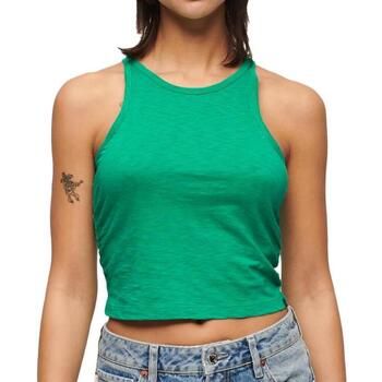 Superdry Camiseta tirantes Ruched para mujer