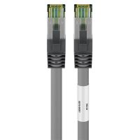 cable de red goobay 55139 5 m cat81 sftp gris