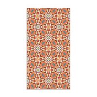 panorama alfombra vinilica baldosin oriental caleidoscopio original 120x170 cm