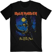 iron maiden tops y camisetas fear of the dark para mujer