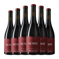 murciano  sampedro vino tinto las tintas utiel-requena 75 cl 12 vol pack de 6 unidades