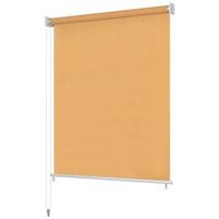 persiana enrollable de exterior 355anchox230altocm beige vidaxl