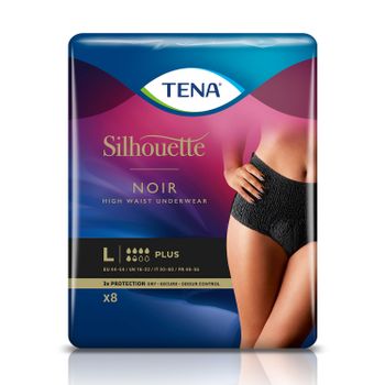 TENA Silhouette Plus Noir Incontinence Pants Large 8 Pants