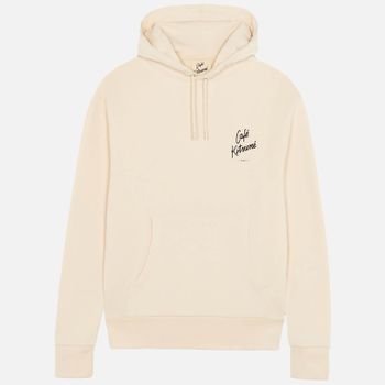 Café Kitsuné Cotton-Jersey Hoodie - S