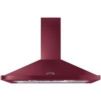 rangemaster clahdc110cyc chimney cooker hood - cranberry cranberry