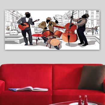 Pintura Decorativa Lienzo Yty267036902_50120 Multicolor 50x120