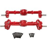 piezas de metal mejoradas para el puente de las puertas delantera y trasera del eje para mnrc mn82 lc79 mn78 d90 d91 d96