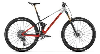 Mondraker raze carbon rr btt de suspension total sram gx t type axs 12s 29   rojo gris 2024