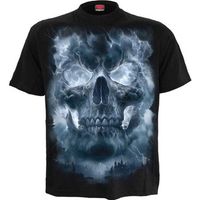 spiral camiseta grave skies para mujer